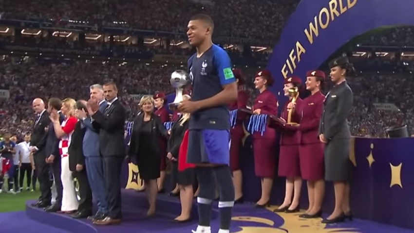 Сборная Франция становится победителем Чемпионата мира по футболу 2018